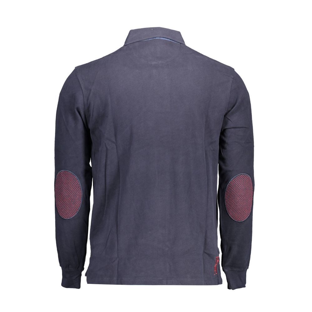 Polo bleu en coton US POLO ASSN.