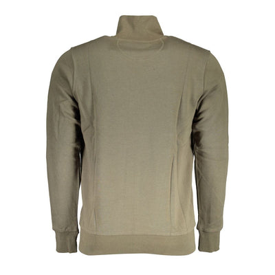 La Martina Green Cotton Sweater