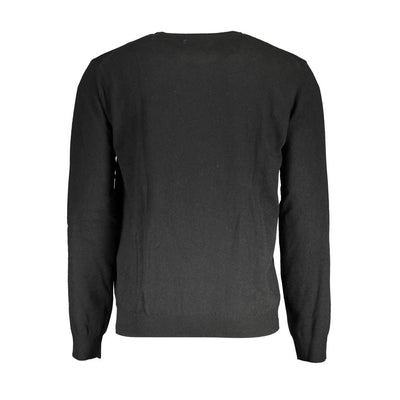 Pull en laine noire La Martina