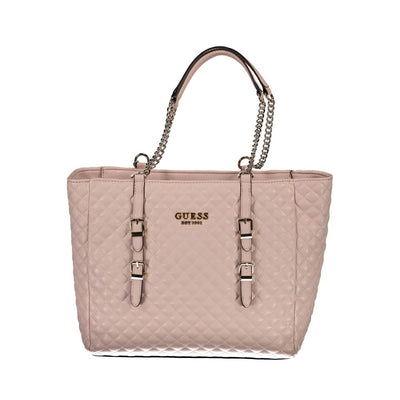 Sac à main Guess Jeans en polyéthylène rose