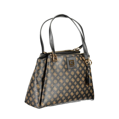 Sac à main Guess Jeans en polyéthylène marron