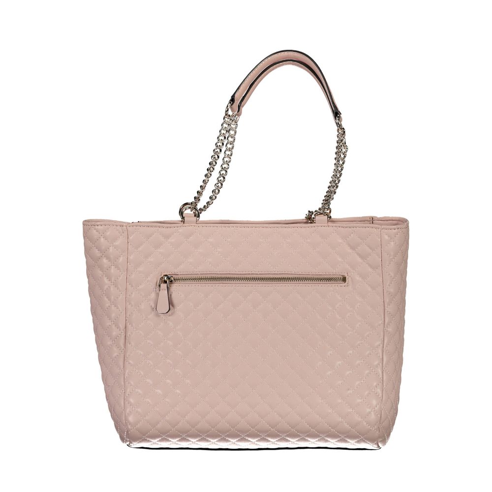 Sac à main Guess Jeans en polyéthylène rose