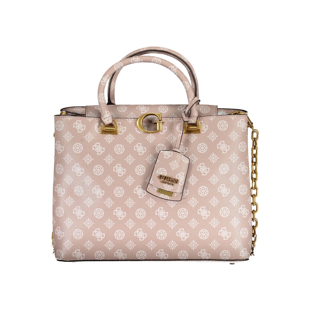 Sac à main Guess Jeans en polyéthylène rose