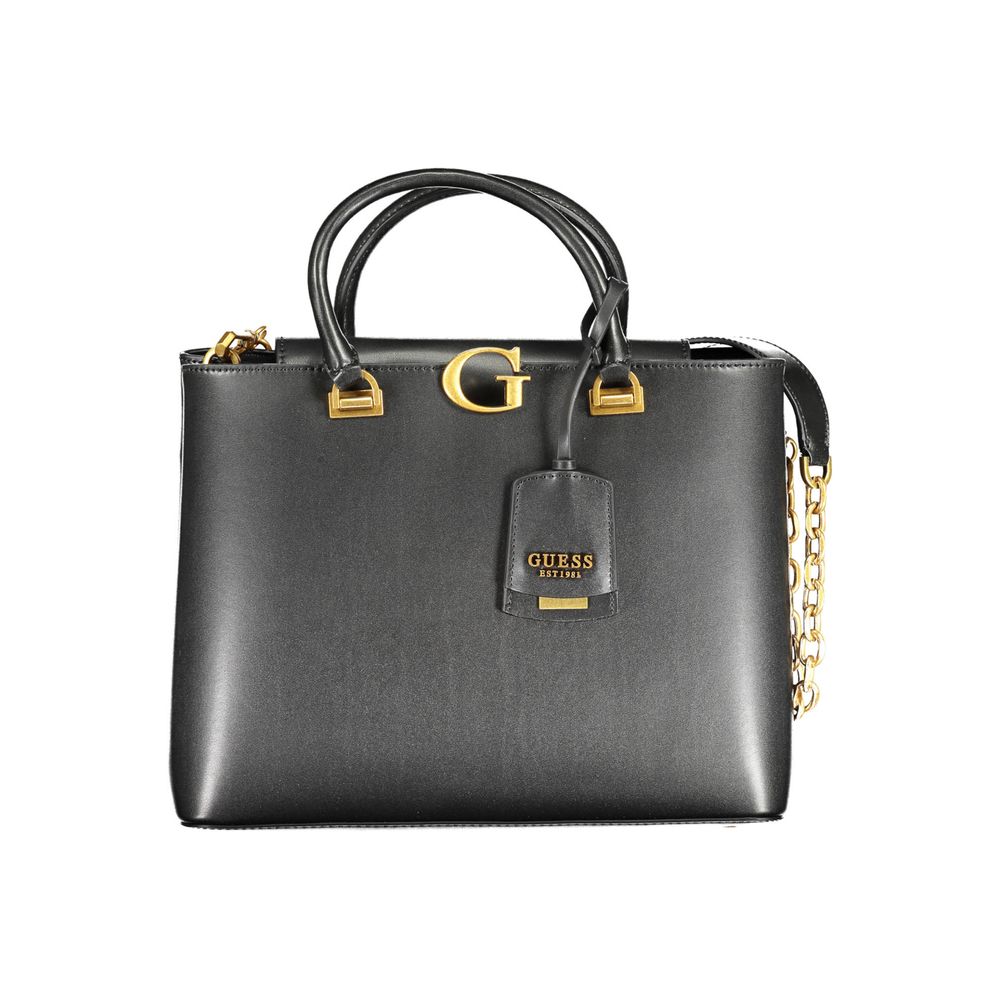 Sac à main Guess Jeans en polyéthylène noir