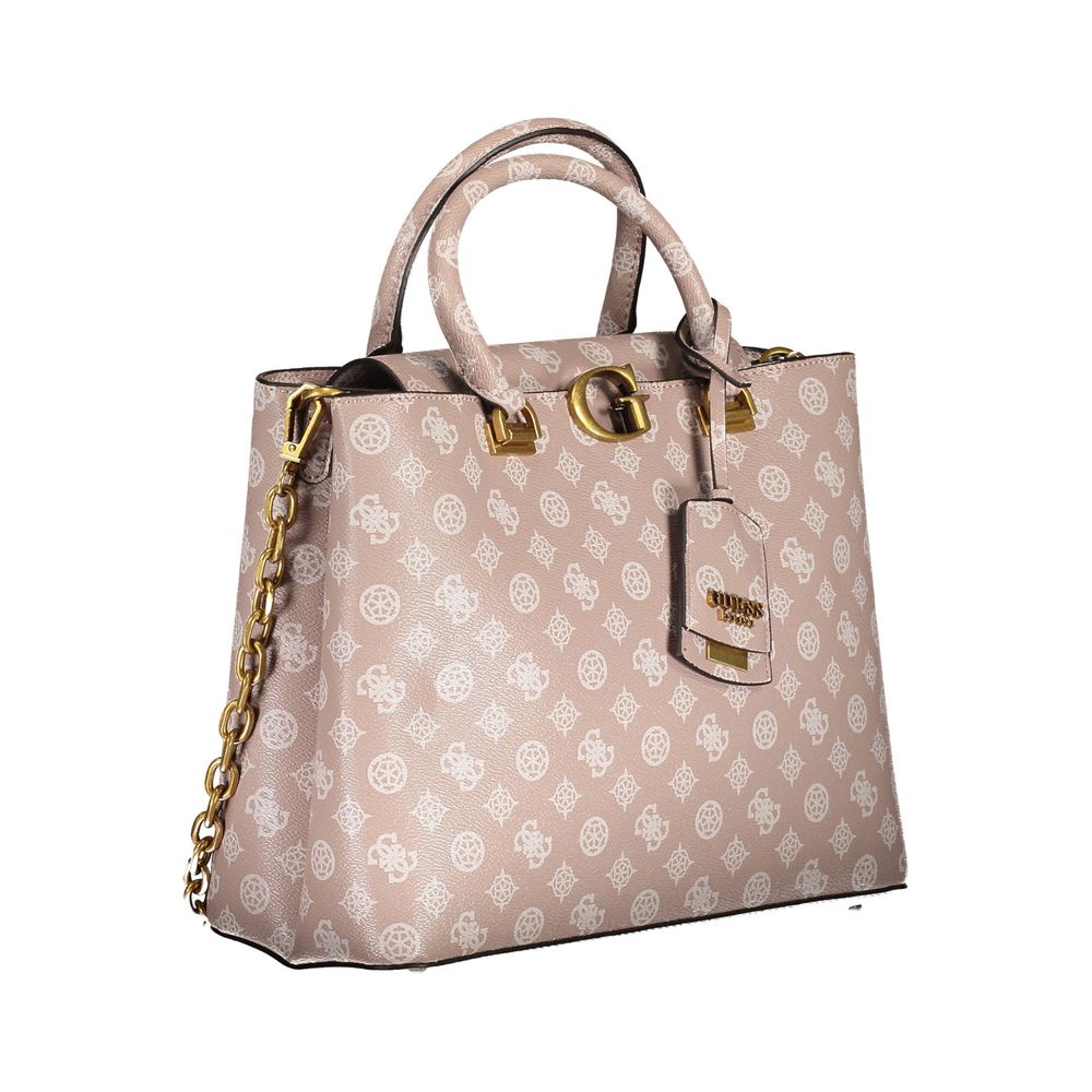 Sac à main Guess Jeans en polyéthylène rose