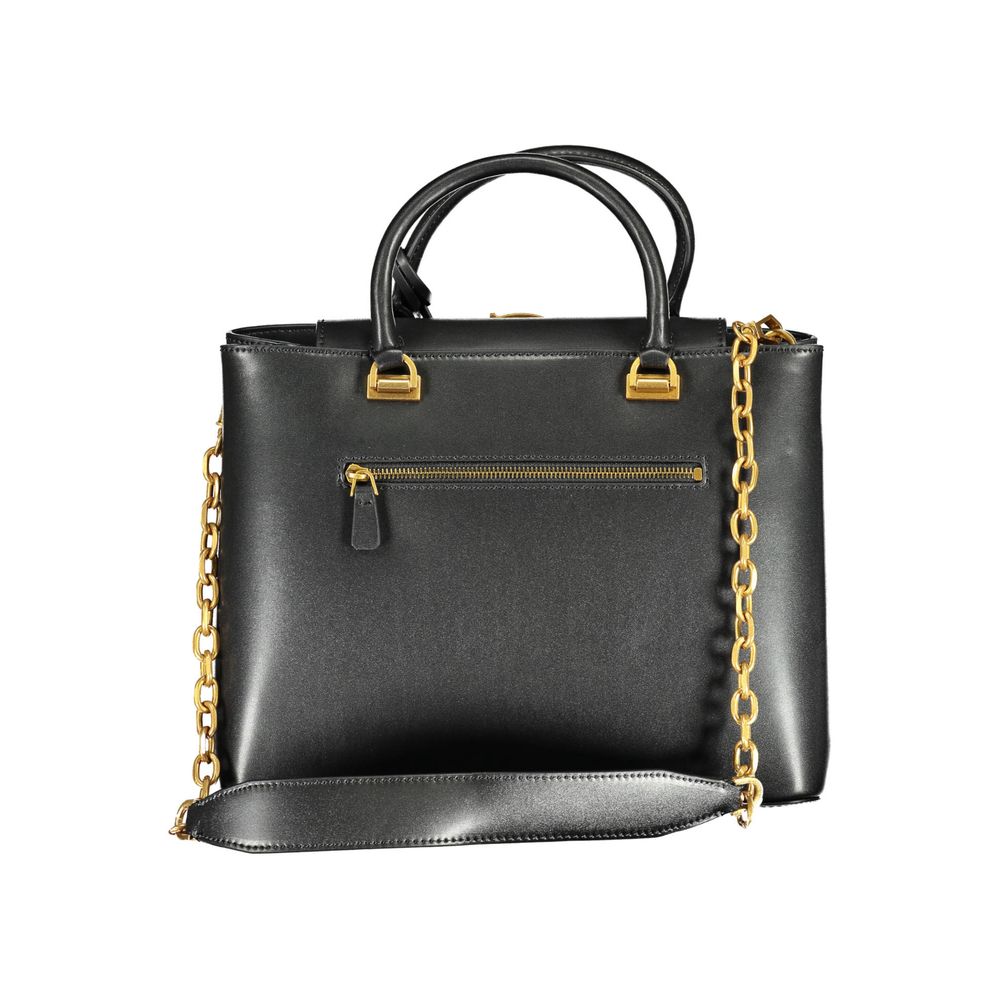 Sac à main Guess Jeans en polyéthylène noir