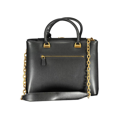 Sac à main Guess Jeans en polyéthylène noir