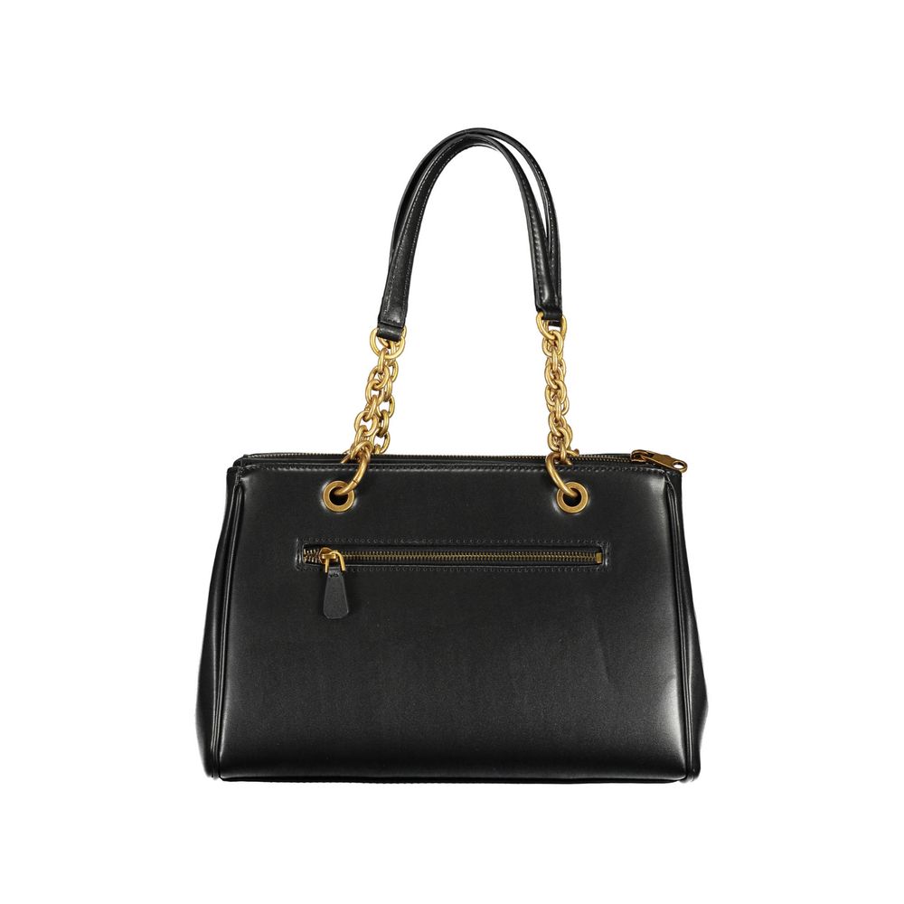 Sac à main Guess Jeans en polyéthylène noir