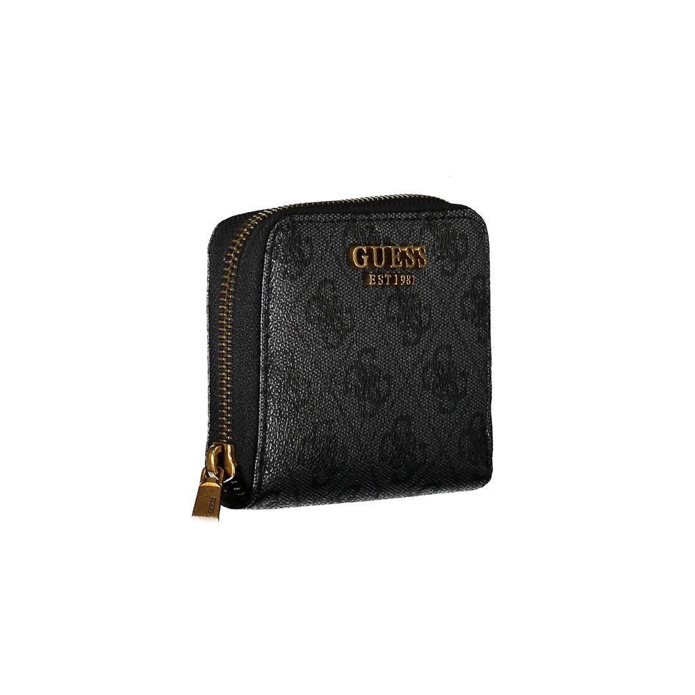 Guess Jeans Zwarte Polyethyleen Portemonnee