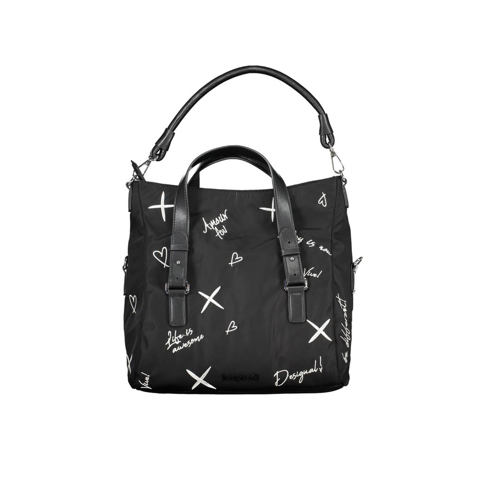 Sac à main Desigual en polyéthylène noir