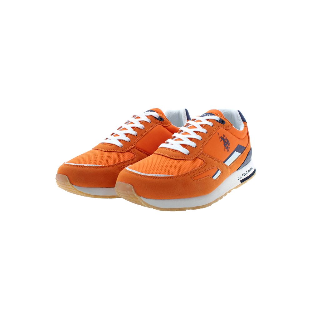 US POLO ASSN. Oranje polyester sneaker