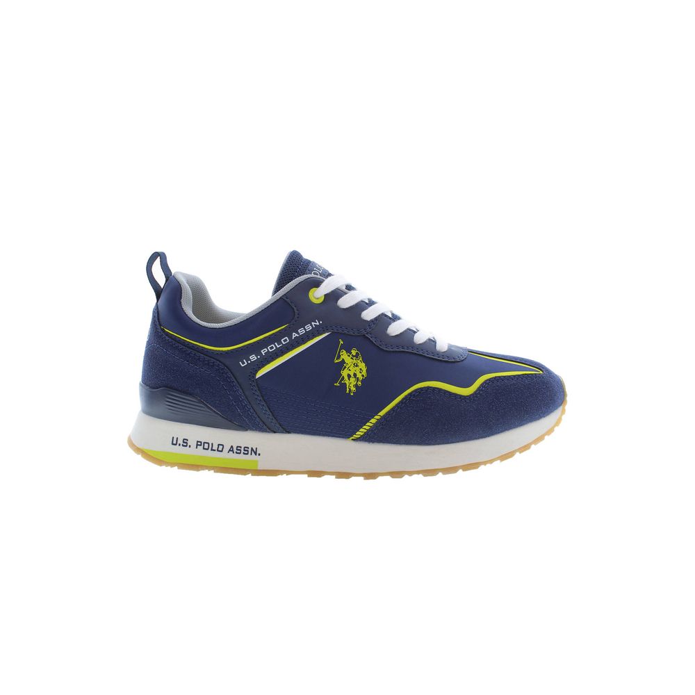 US POLO ASSN. Blauwe polyester sneaker