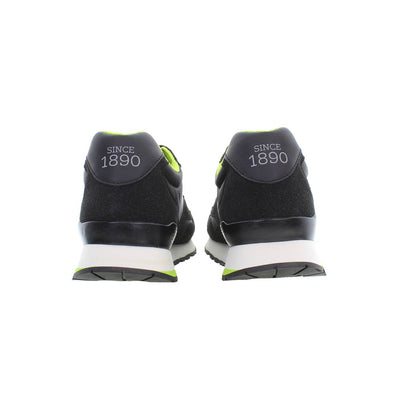 US POLO ASSN. Zwarte polyester sneaker