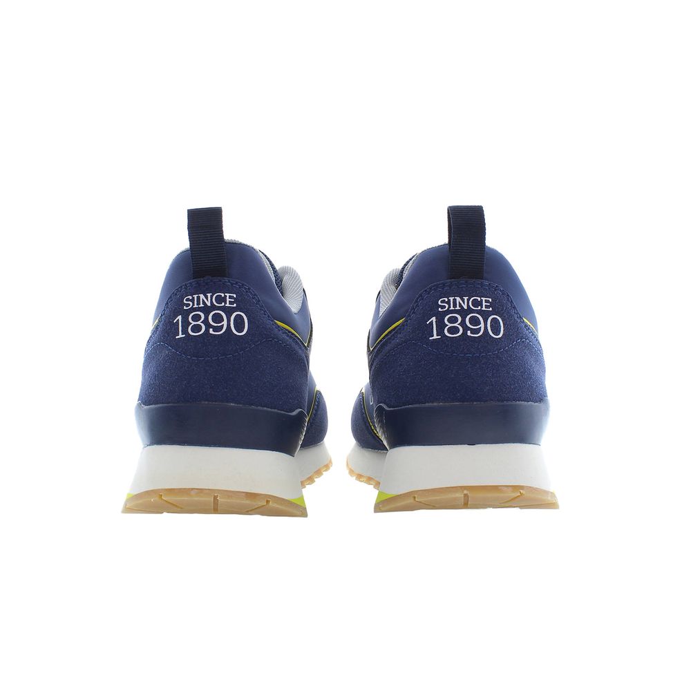 US POLO ASSN. Blauwe polyester sneaker