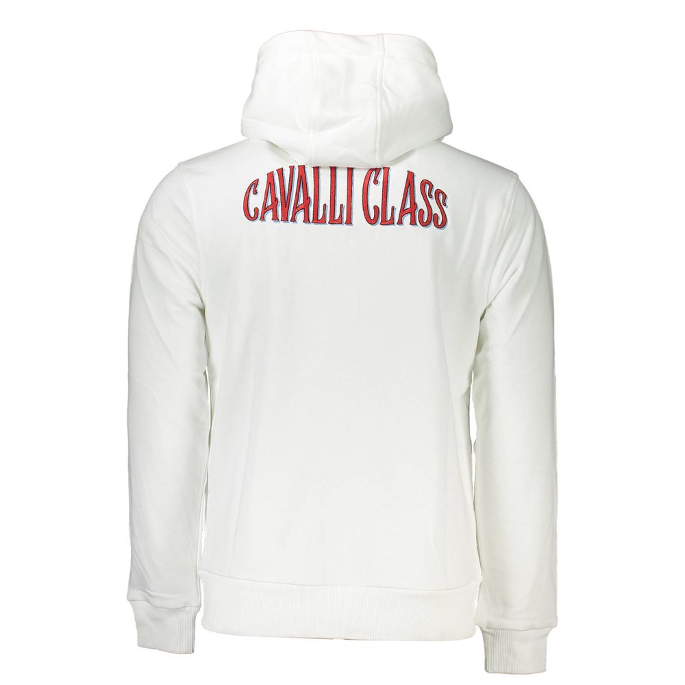 Pull en coton blanc Cavalli Class
