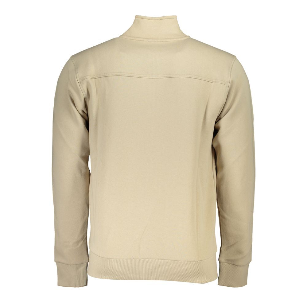 Pull en coton beige US Grand Polo