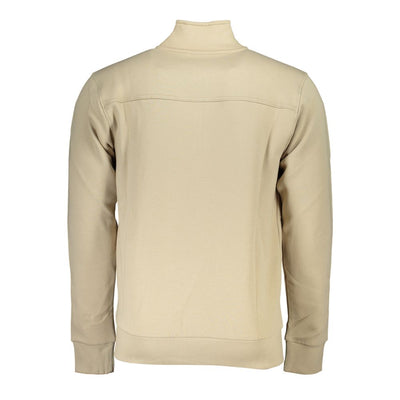 Pull en coton beige US Grand Polo