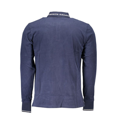 North Sails Blue Cotton Polo Shirt
