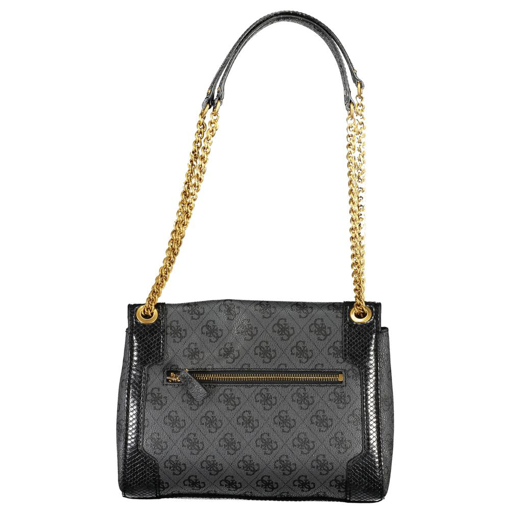 Guess Jeans Zwarte Polyethyleen Handtas