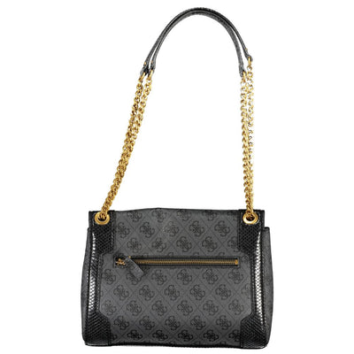 Guess Jeans Zwarte Polyethyleen Handtas