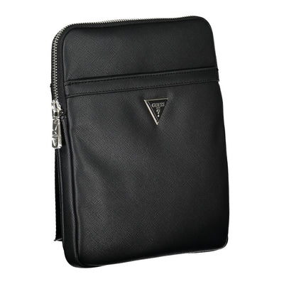 Guess Jeans Black Polyethylene Shoulder Bag
