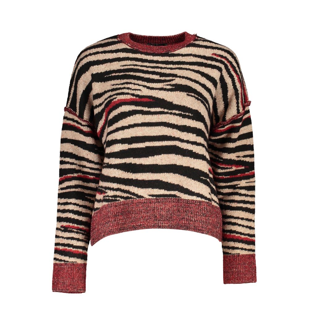 Pull en tissu rouge Desigual