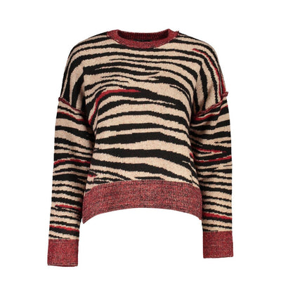 Pull en tissu rouge Desigual