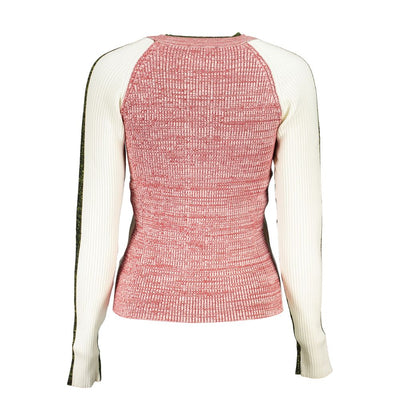 Pull en polyester blanc Desigual