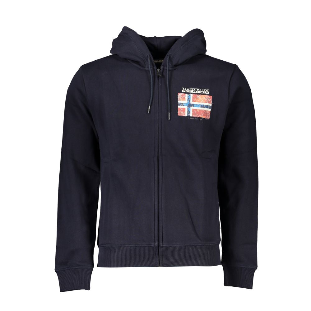Pull en coton bleu Napapijri