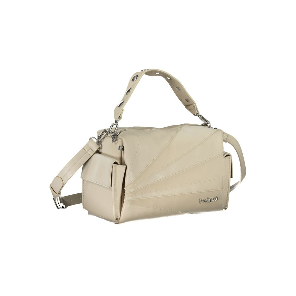 Desigual beige polyethyleen handtas
