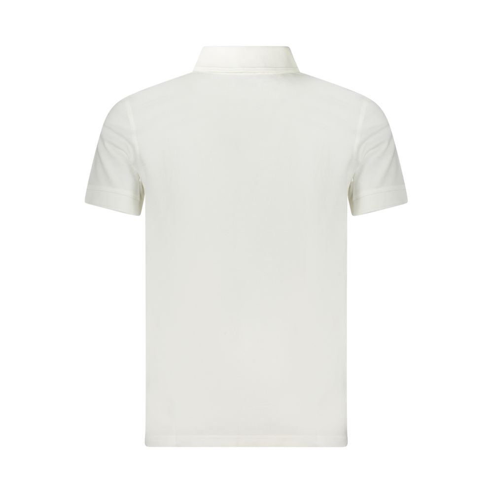 Polo en coton blanc Hugo Boss