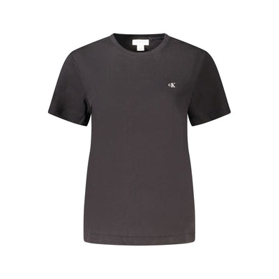 Calvin Klein Zwart Katoenen Dames T-shirt