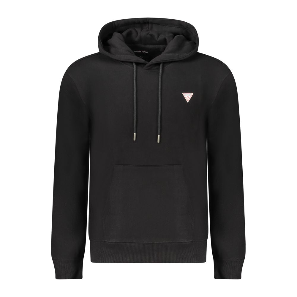 Pull en coton noir Guess Jeans