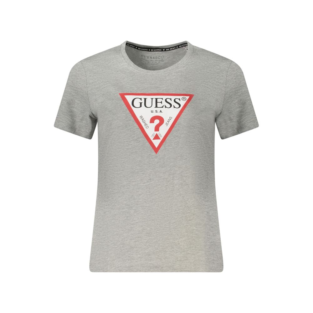 Guess Jeans Grijze Katoenen Top &amp; T-shirt