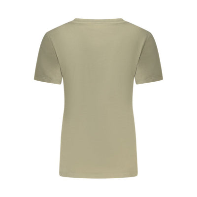 Guess Jeans Groen Katoenen Dames T-Shirt