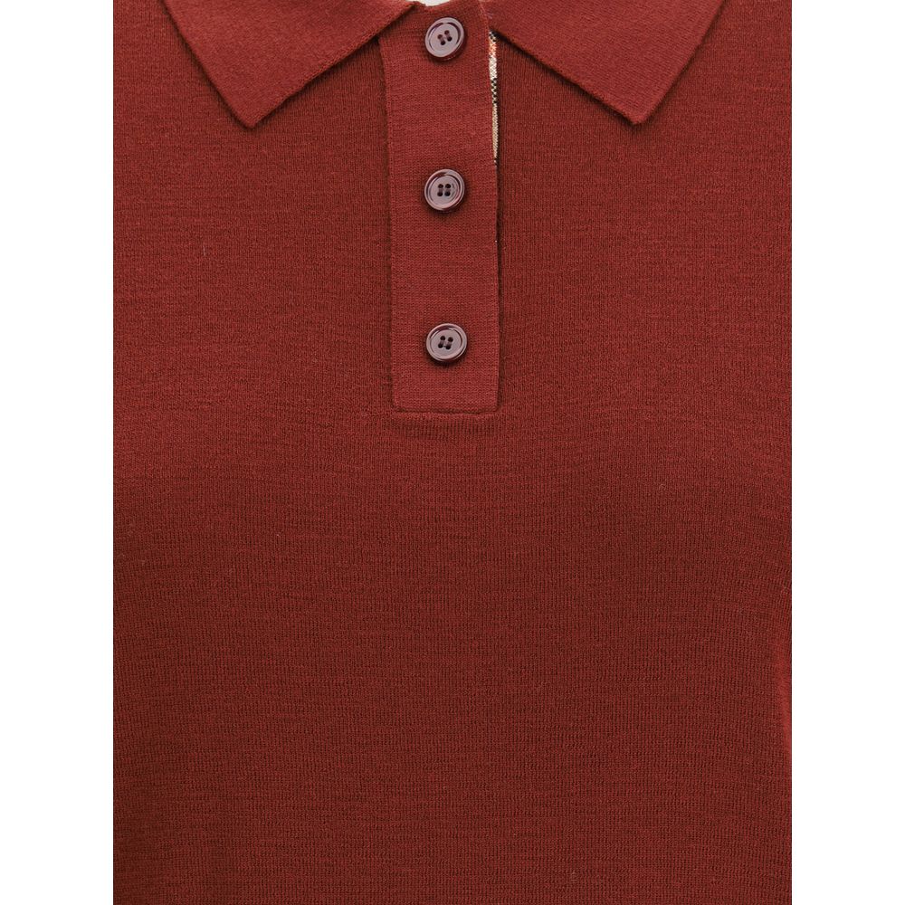 Burberry wollen poloshirt