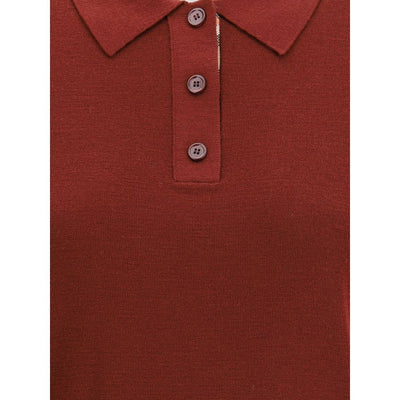 Burberry wollen poloshirt
