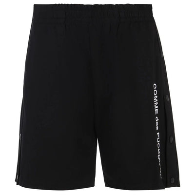 Comme Des Fuckdown Zwarte Viscose Heren Bermuda Short