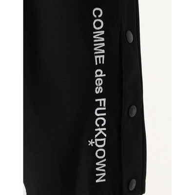 Comme Des Fuckdown Zwarte Viscose Heren Bermuda Short