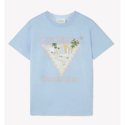 Casablanca Blauw Katoenen T-shirt