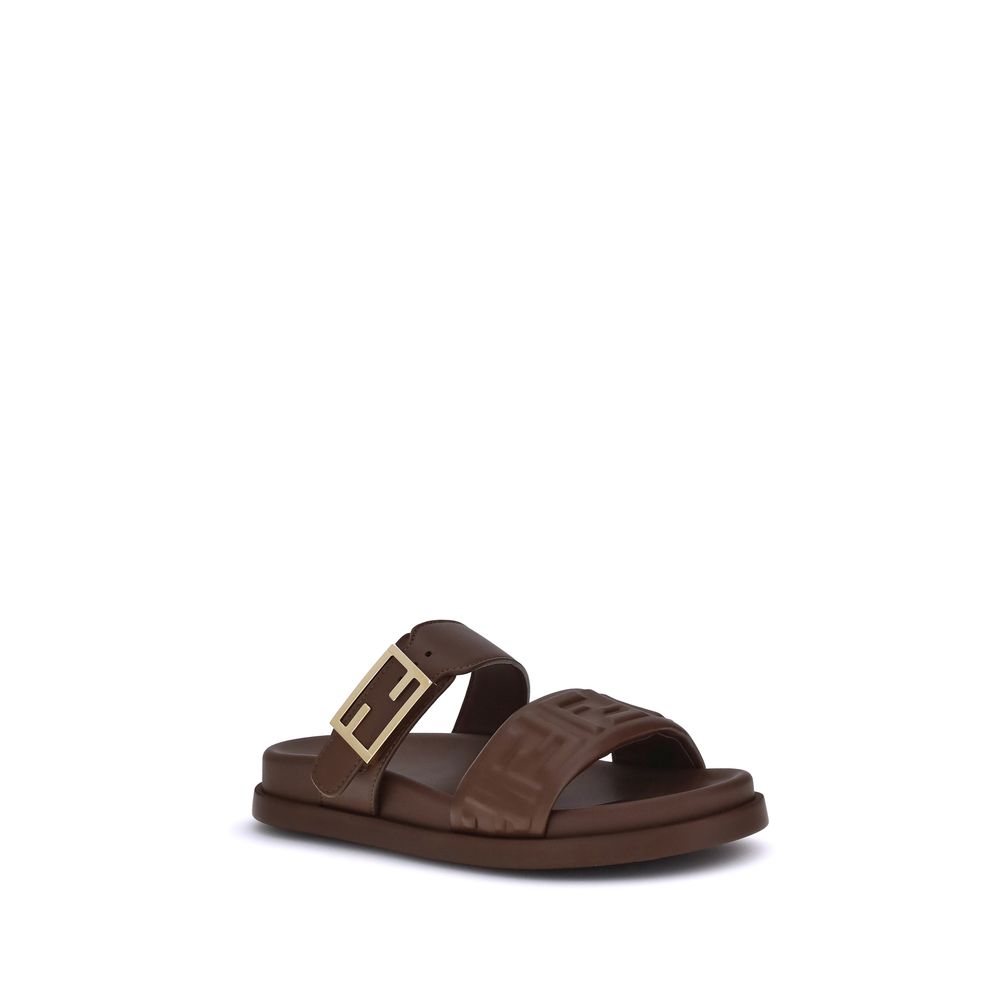 Fendi Logoed Sandalen