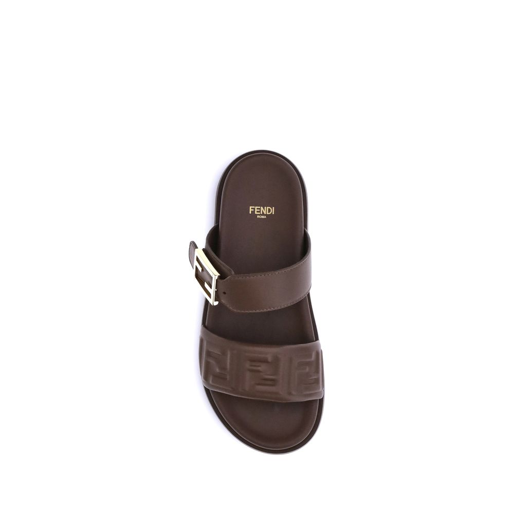 Fendi Logoed Sandalen
