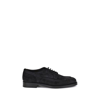 Brunello Cucinelli suède veterschoenen