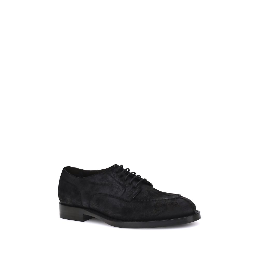 Brunello Cucinelli suède veterschoenen