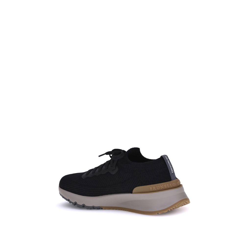 Brunello Cucinelli wollen sneakers