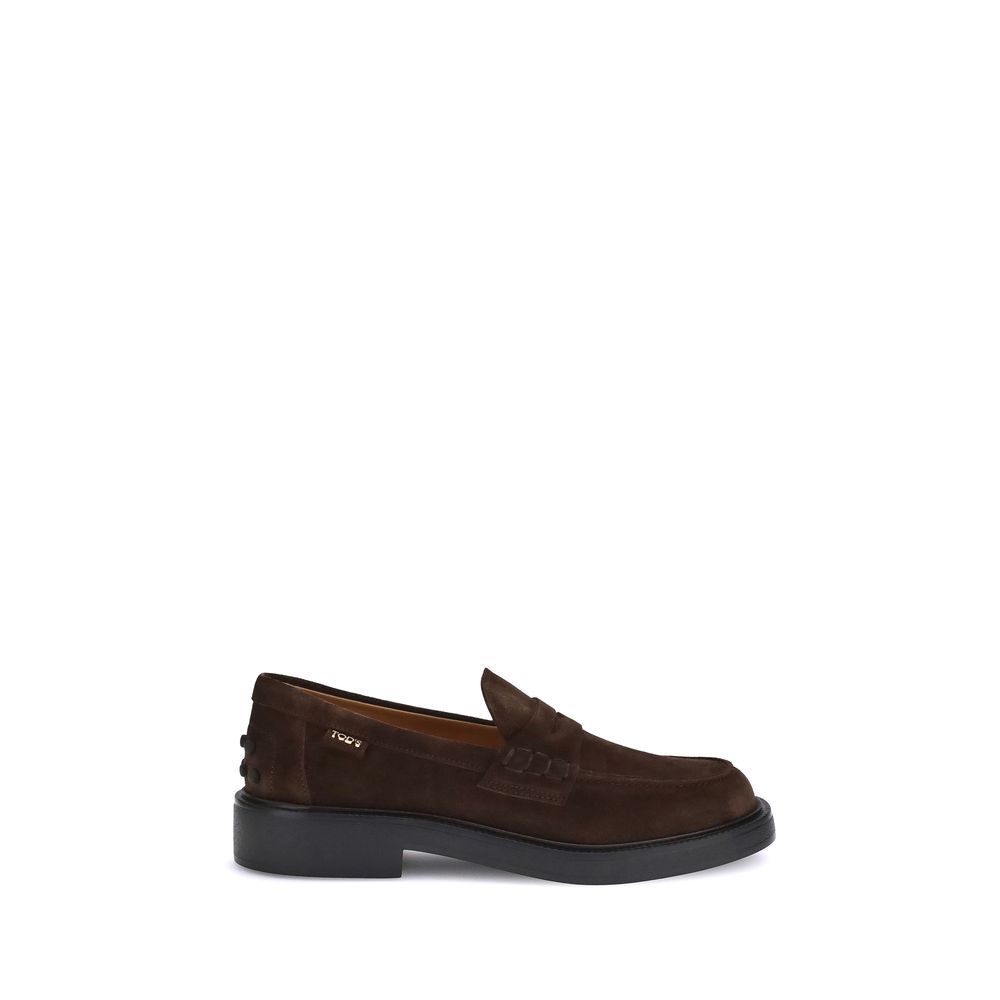 Mocassins en daim Tod's