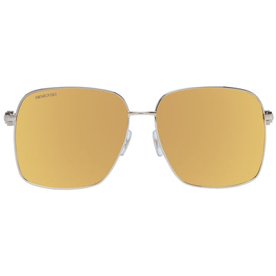 Swarovski gouden dameszonnebril