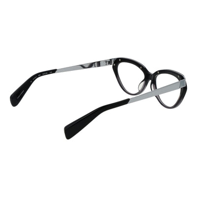 Yohji Yamamoto Black Unisex Glasses Frame