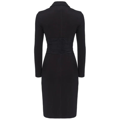 PINKO Black Viscose Dress