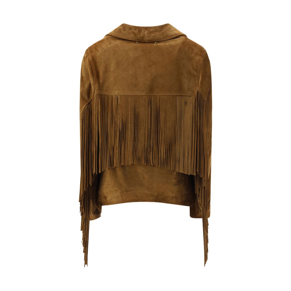 Veste en daim Golden Goose à franges